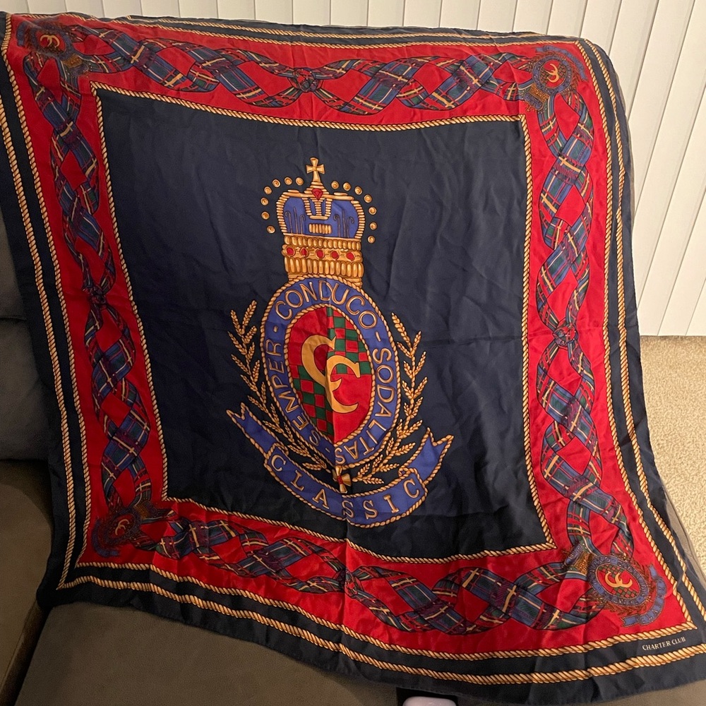 Vintage Charter Club Scarf